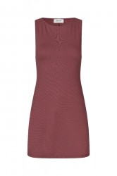 Modström - Kjole - JosefineMD Tank Flare Dress - Andorra